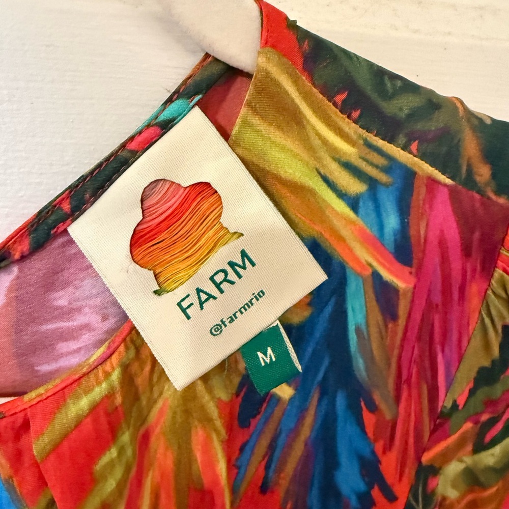 Farm Rio Urban Jungle Midi Dress - Picture 4 of 7
